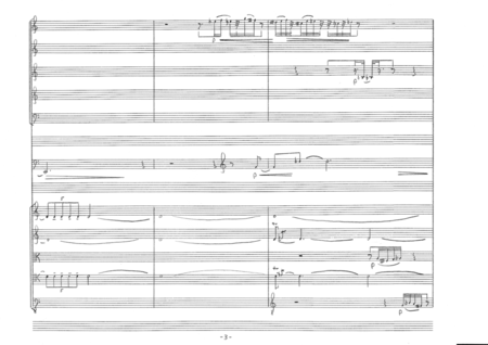 Concerto d'Automne (score)