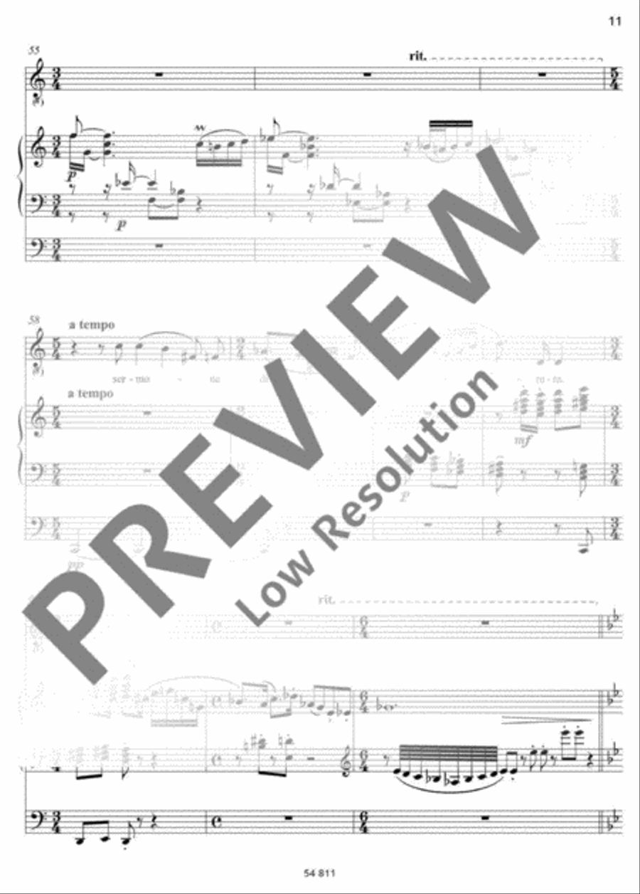 Veni, Creator Spiritus Medium Voice scores gallery preview page 12