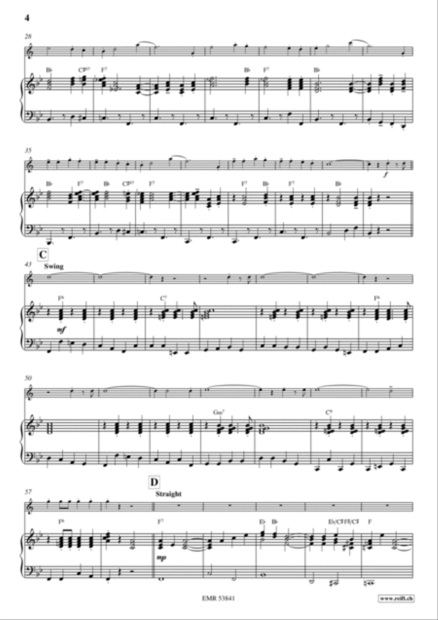 Kartner Liedermarsch Soprano Saxophone scores gallery preview page 5