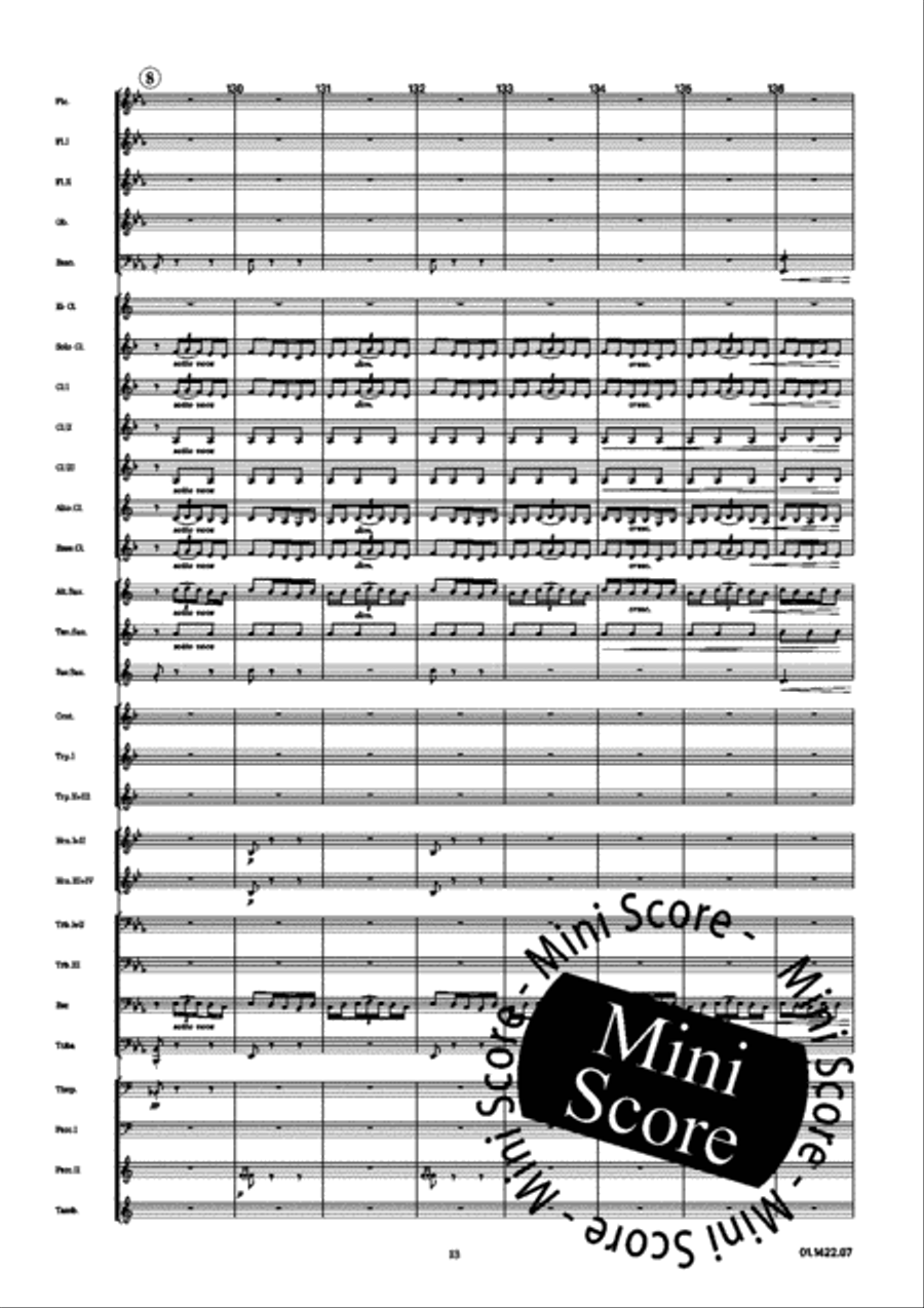 Aragon Concert Band scores gallery preview page 19