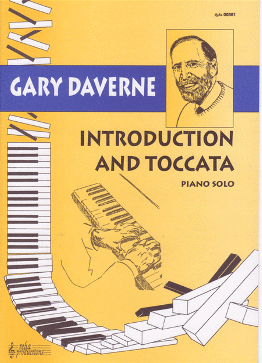 Introduction & Toccata Piano Solo scores gallery preview page 1