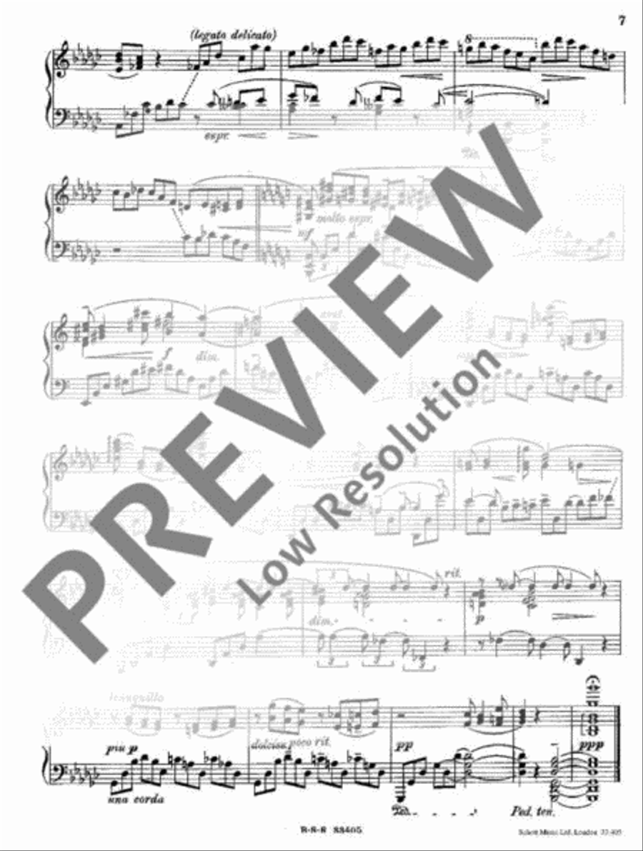 Impromptu Piano Solo scores gallery preview page 8