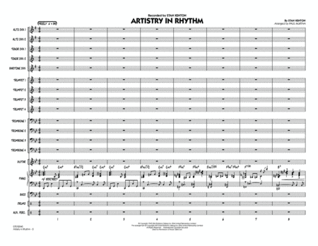 Artistry in Rhythm - Conductor Score (Full Score)