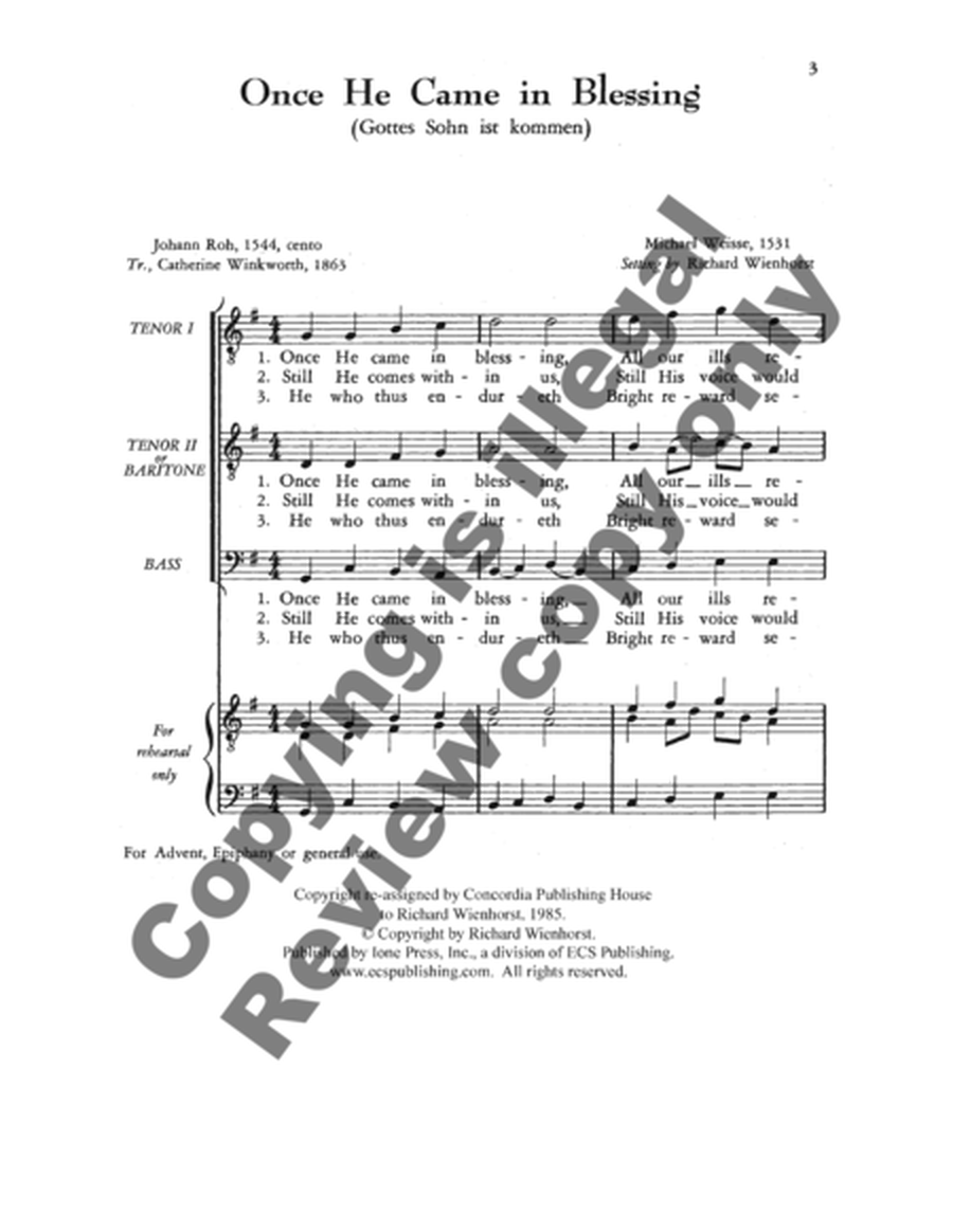 Seven Contemporary Chorale Settings
