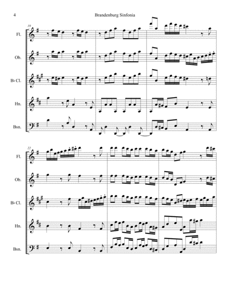 Brandenburg Sinfonia BWV 174 No. 1 image number null