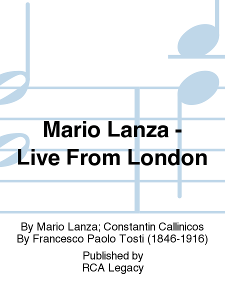 Mario Lanza - Live From London