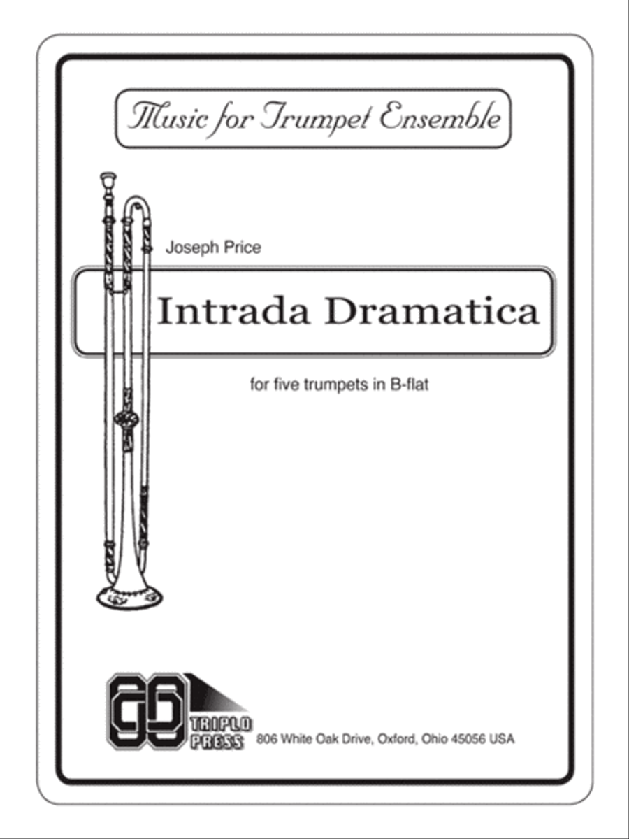 Intrada Dramatica Intrada Dramatica Small Ensemble scores gallery preview page 1