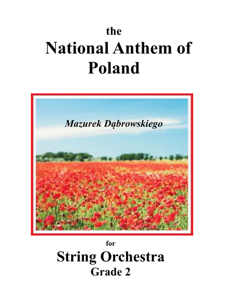 National Anthem of Poland for Strings image number null