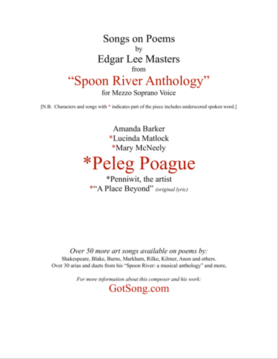Peleg Poague from 