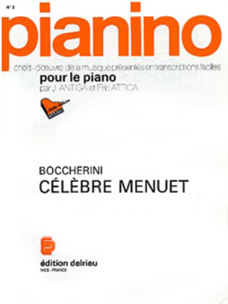Menuet Op. 13 No. 5 - Pianino 3