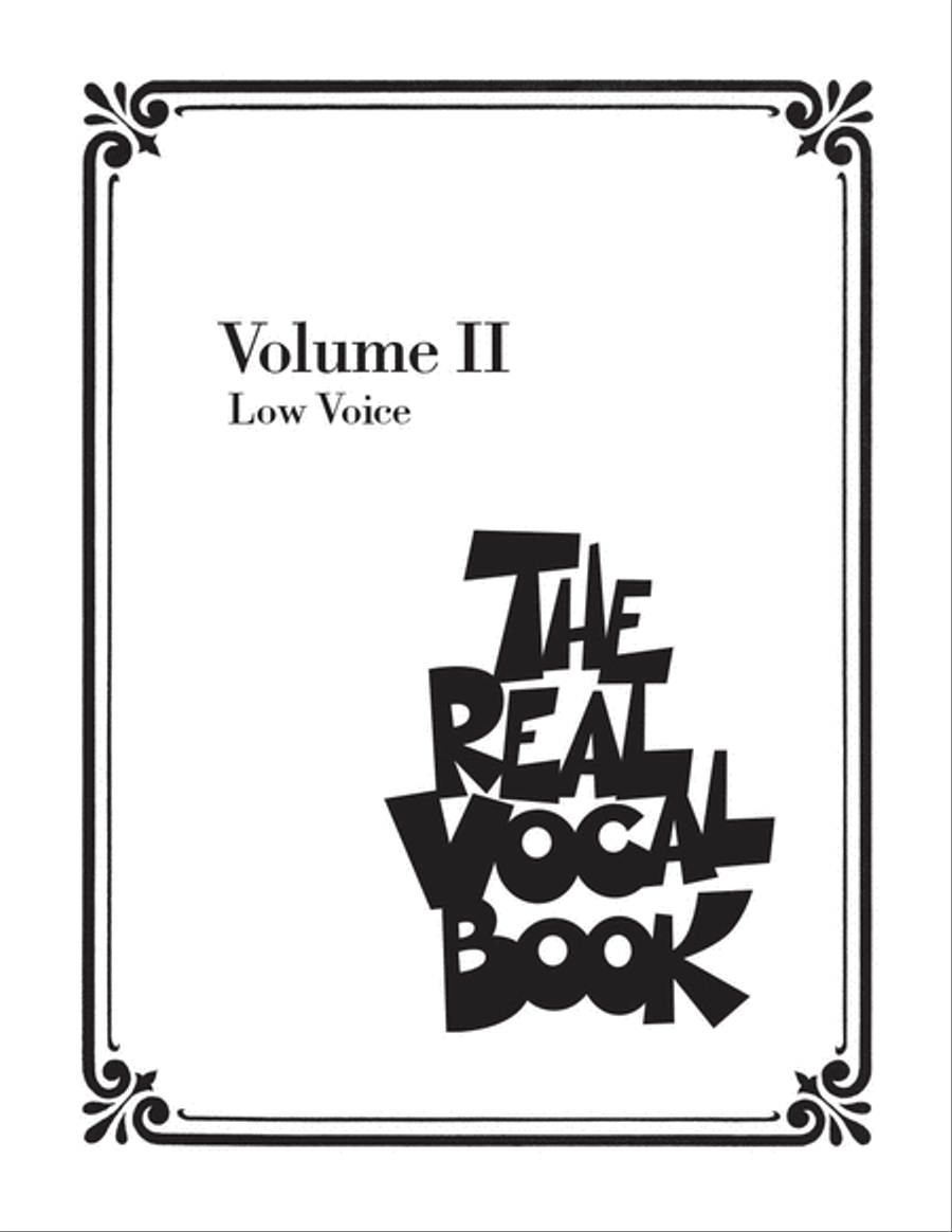 The Real Vocal Book – Volume II Voice scores gallery preview page 1