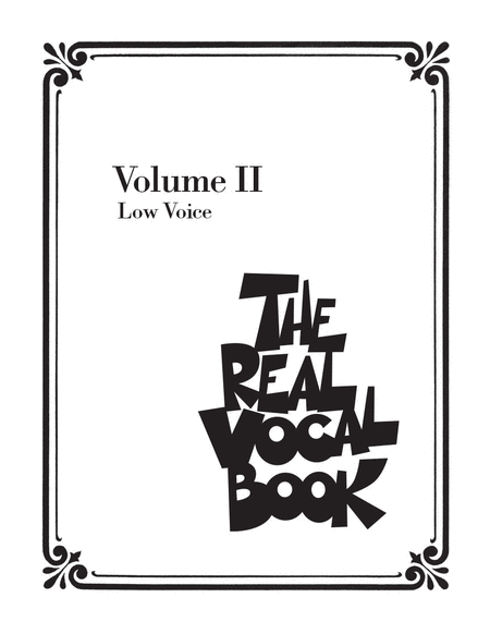 The Real Vocal Book – Volume II