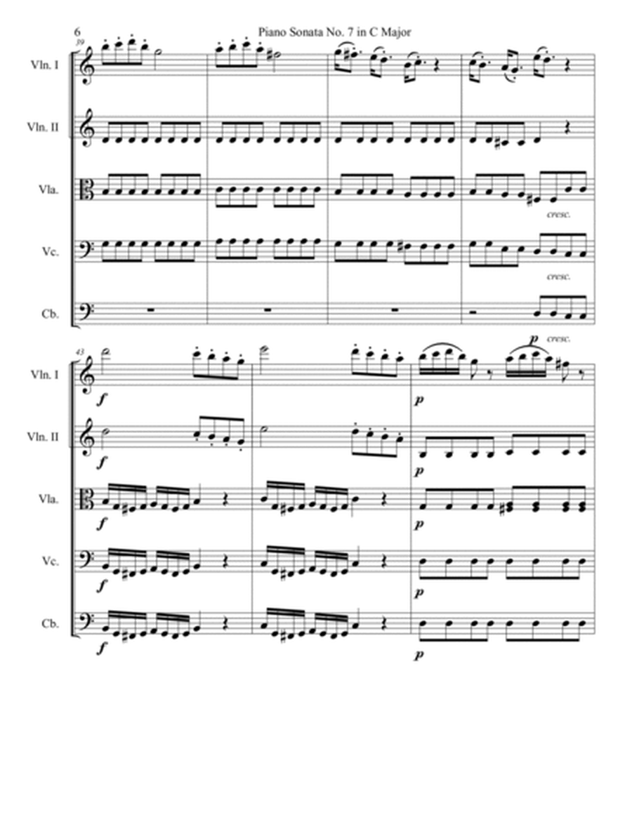 Piano Sonata No. 7 in C Major, K. 309