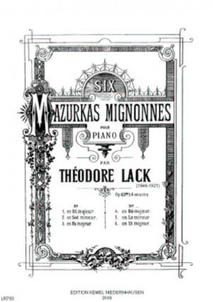 Six mazurkas mignonnes
