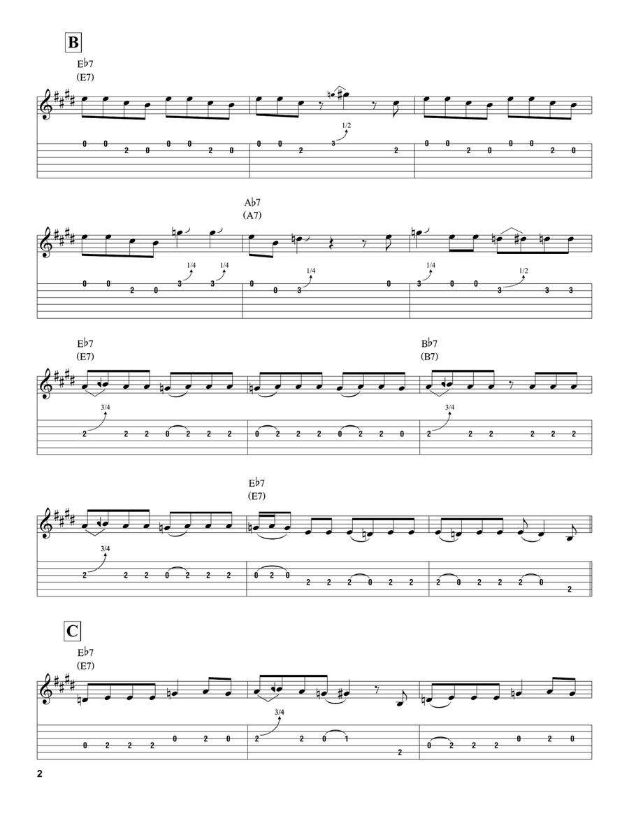Okie Dokie Stomp Acoustic Guitar scores gallery preview page 2