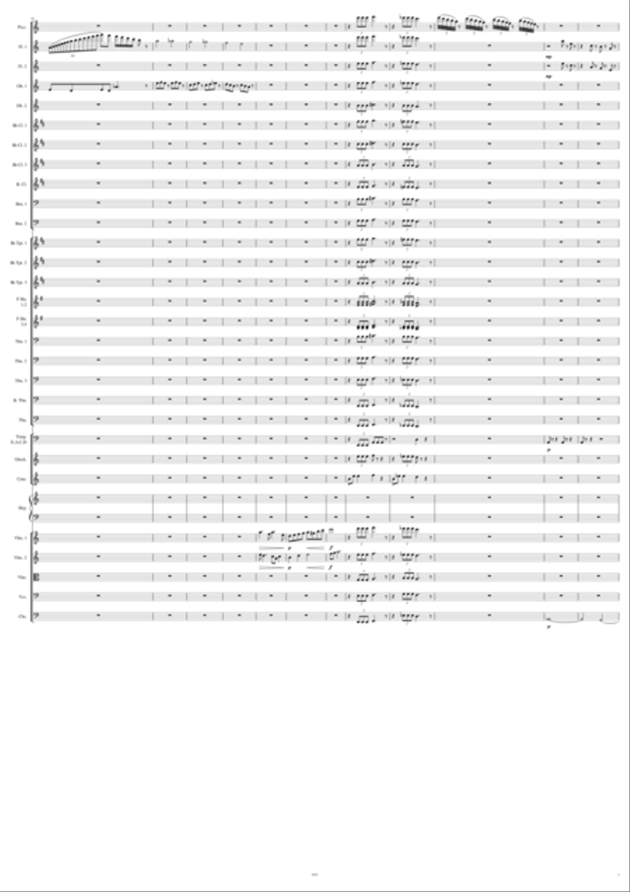 The Fallout Full Orchestra scores gallery preview page 3