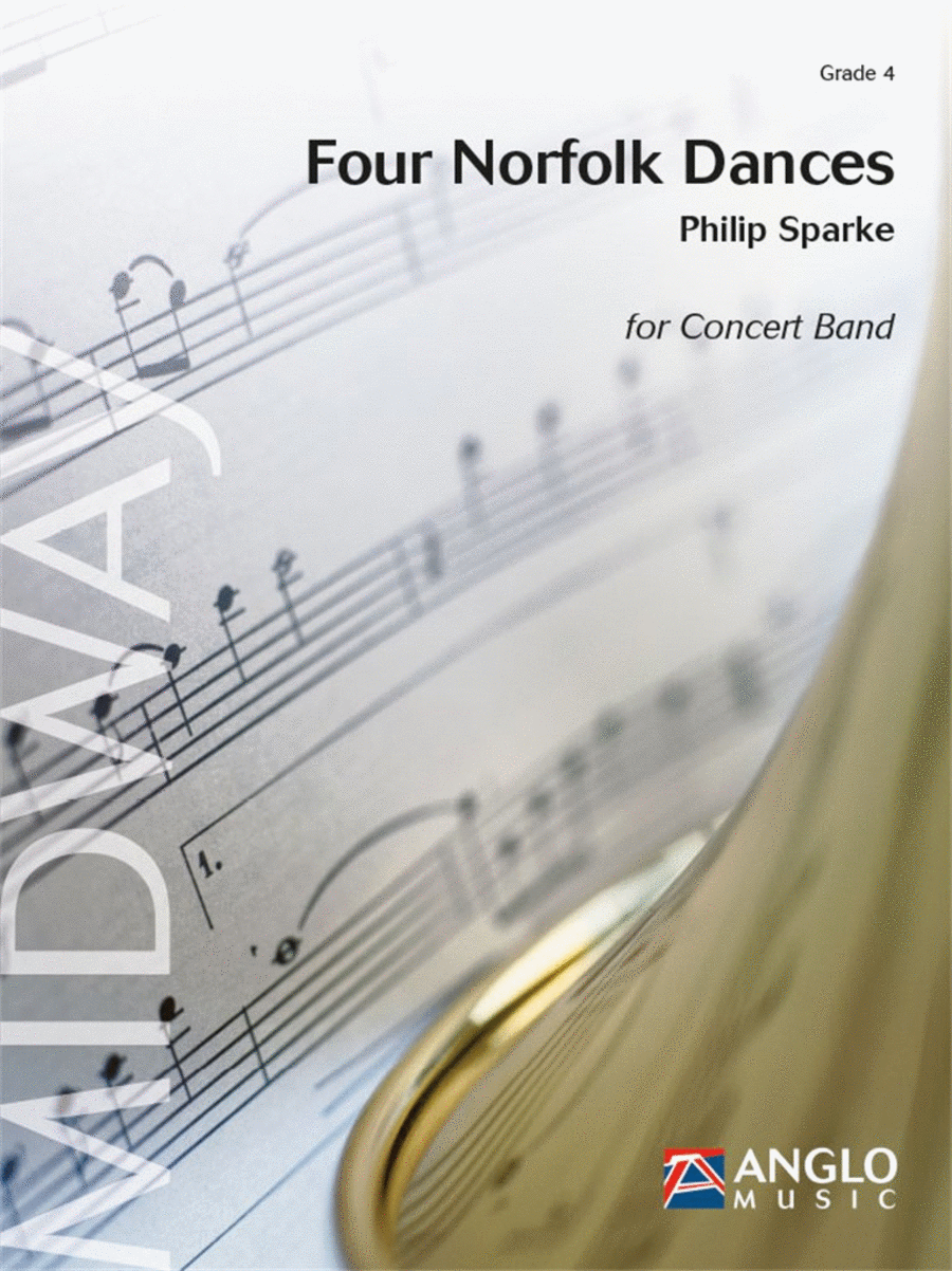 Four Norfolk Dances Concert Band scores gallery preview page 1