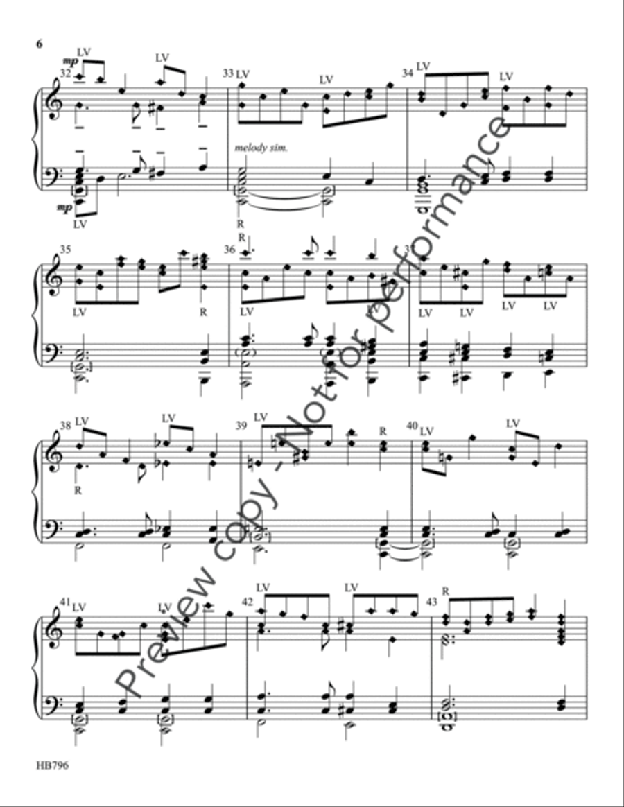 Beneath the Cross of Jesus - Eithun 5-Octaves scores gallery preview page 5