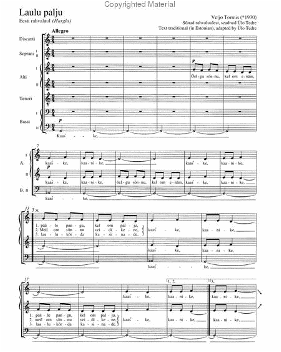 Heaps of Songs SSAATTBB scores gallery preview page 2