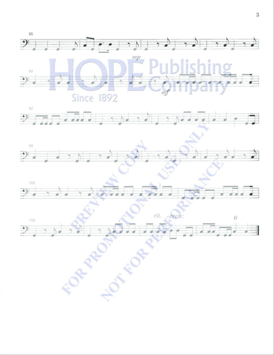 Music for the Royal Fireworks 5-Octaves scores gallery preview page 18