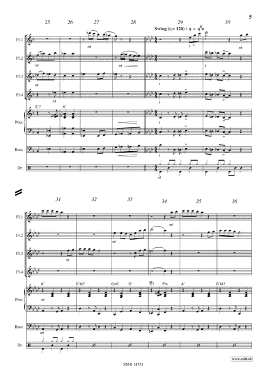 Yankee Doodle Flute scores gallery preview page 5