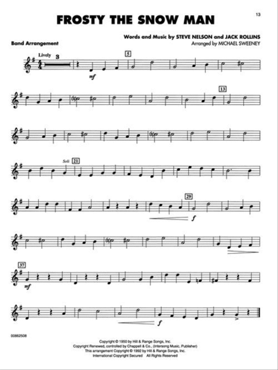 Essential Elements Christmas Favorites Concert Band Methods scores gallery preview page 5