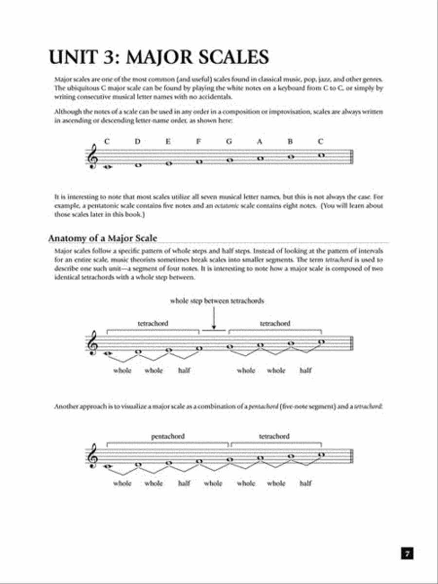 Crash Course in Scales Piano Method scores gallery preview page 4