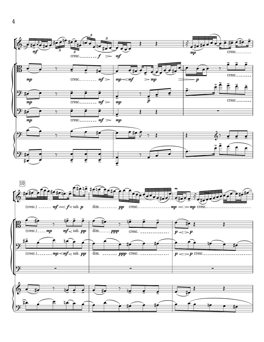VARIATION 25 (from the GOLDBERG VARIATIONS) Chamber Orchestra scores gallery preview page 3