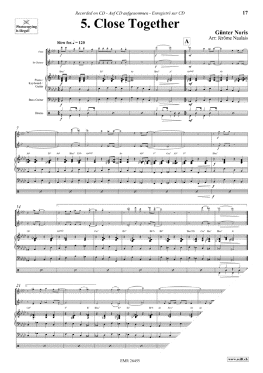 Let's Dance Volume 1 Let's Dance Volume 1 Woodwind Ensemble scores gallery preview page 7
