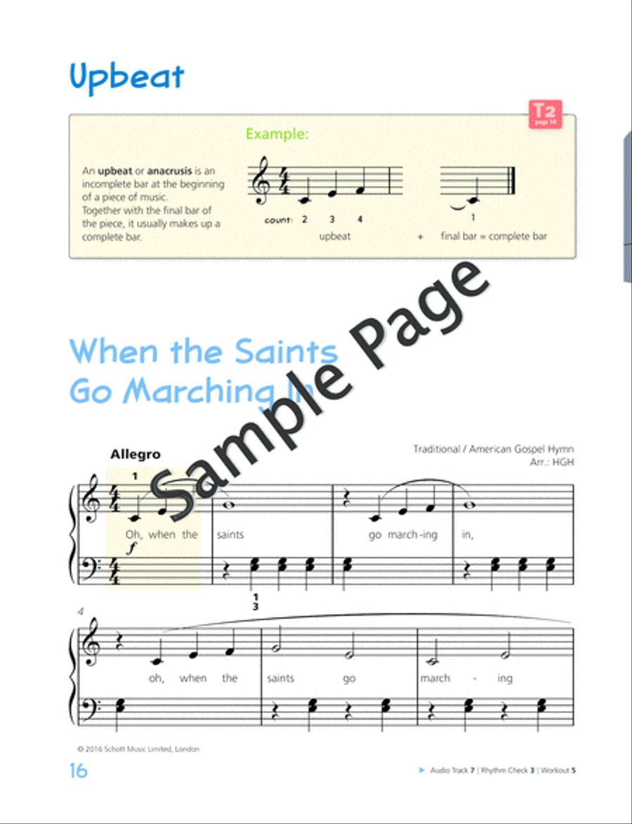 Piano Junior: Lesson Book 2 Piano Method scores gallery preview page 17