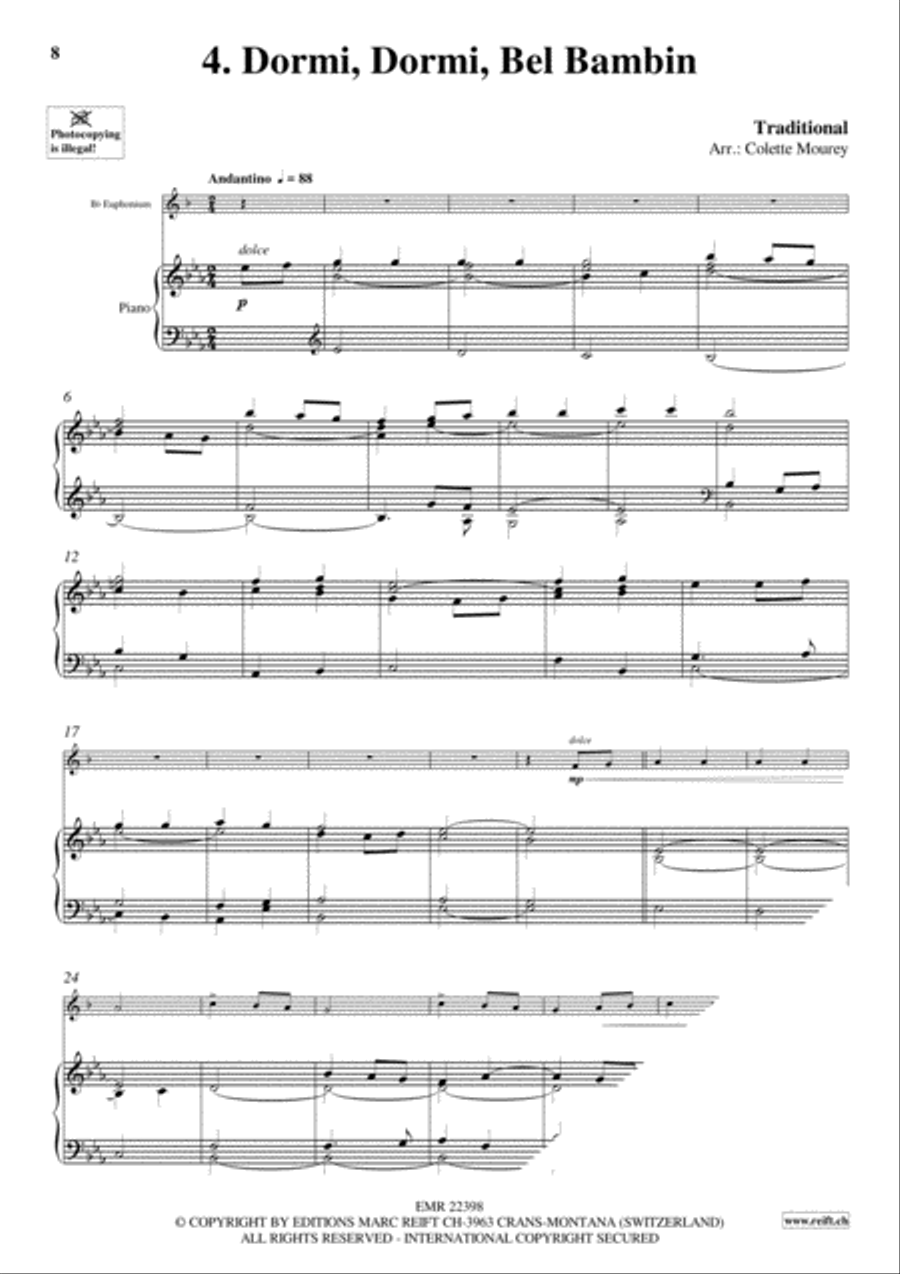 20 Greatest Christmas Hits Euphonium scores gallery preview page 6
