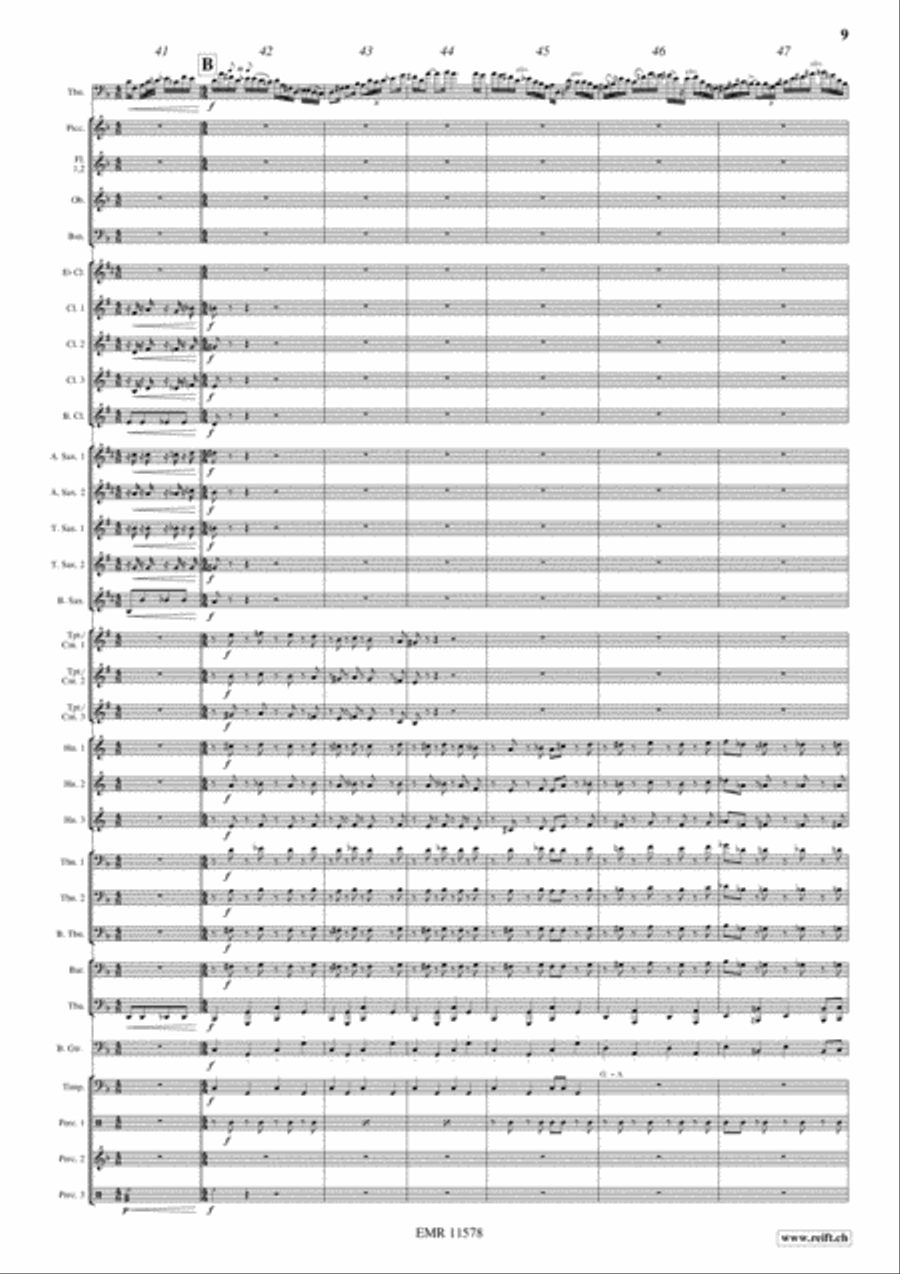 Cirrus Cirrus Concert Band scores gallery preview page 9