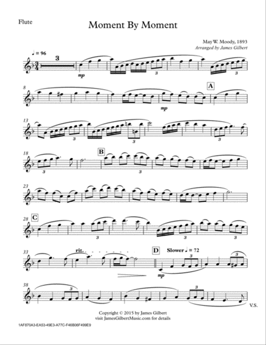 Moment By Moment Moment By Moment Violin Solo scores gallery preview page 5