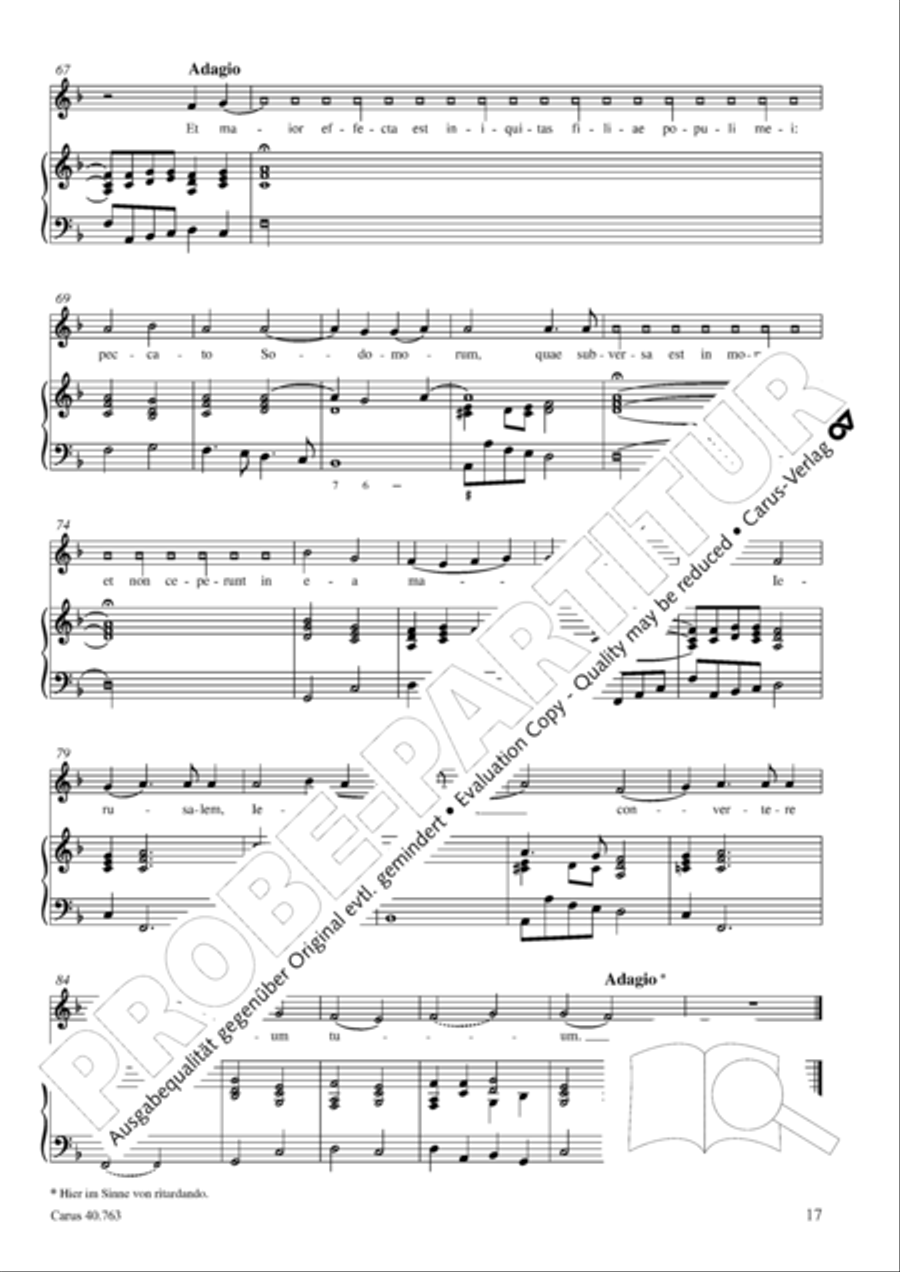 Drei Lamentationen zum Karsamstag Score scores gallery preview page 18