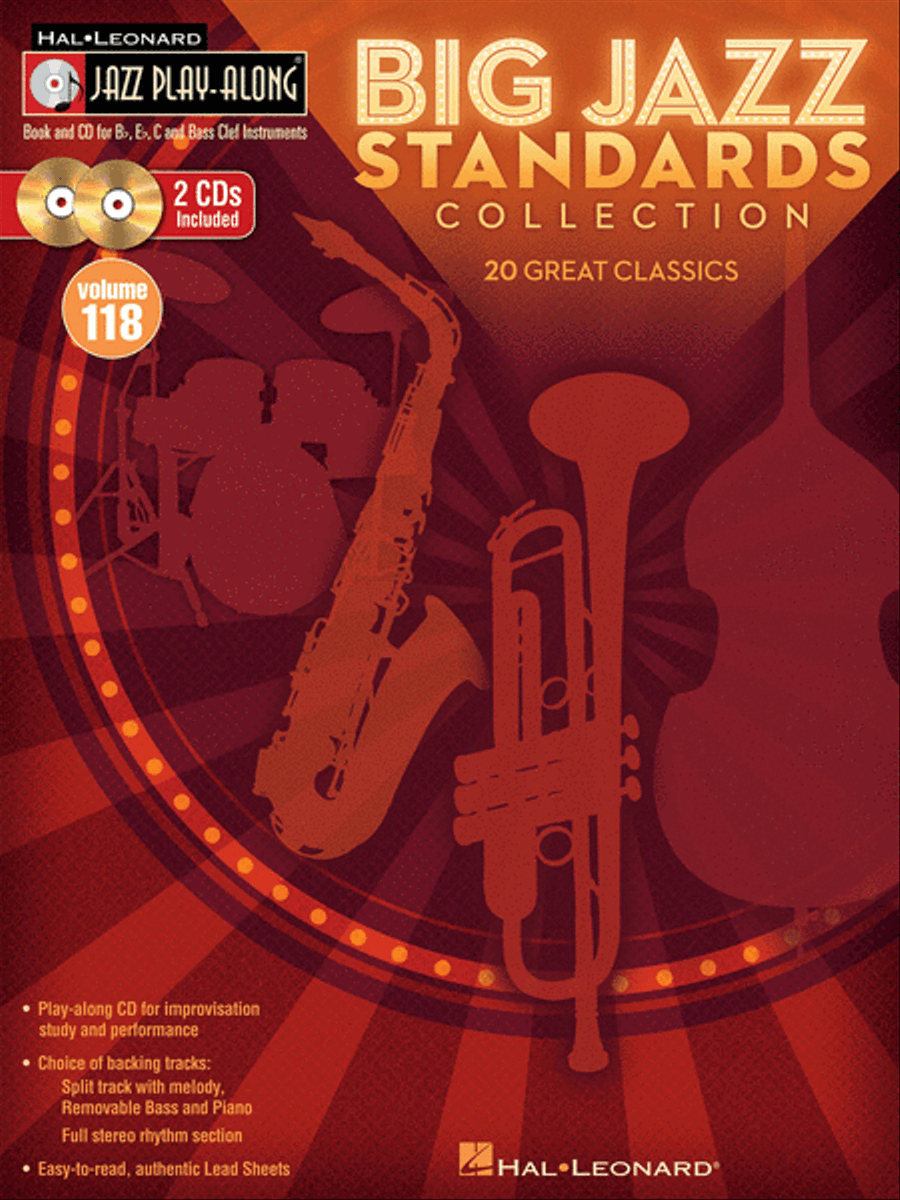 Book cover for Big Jazz Standards Collection