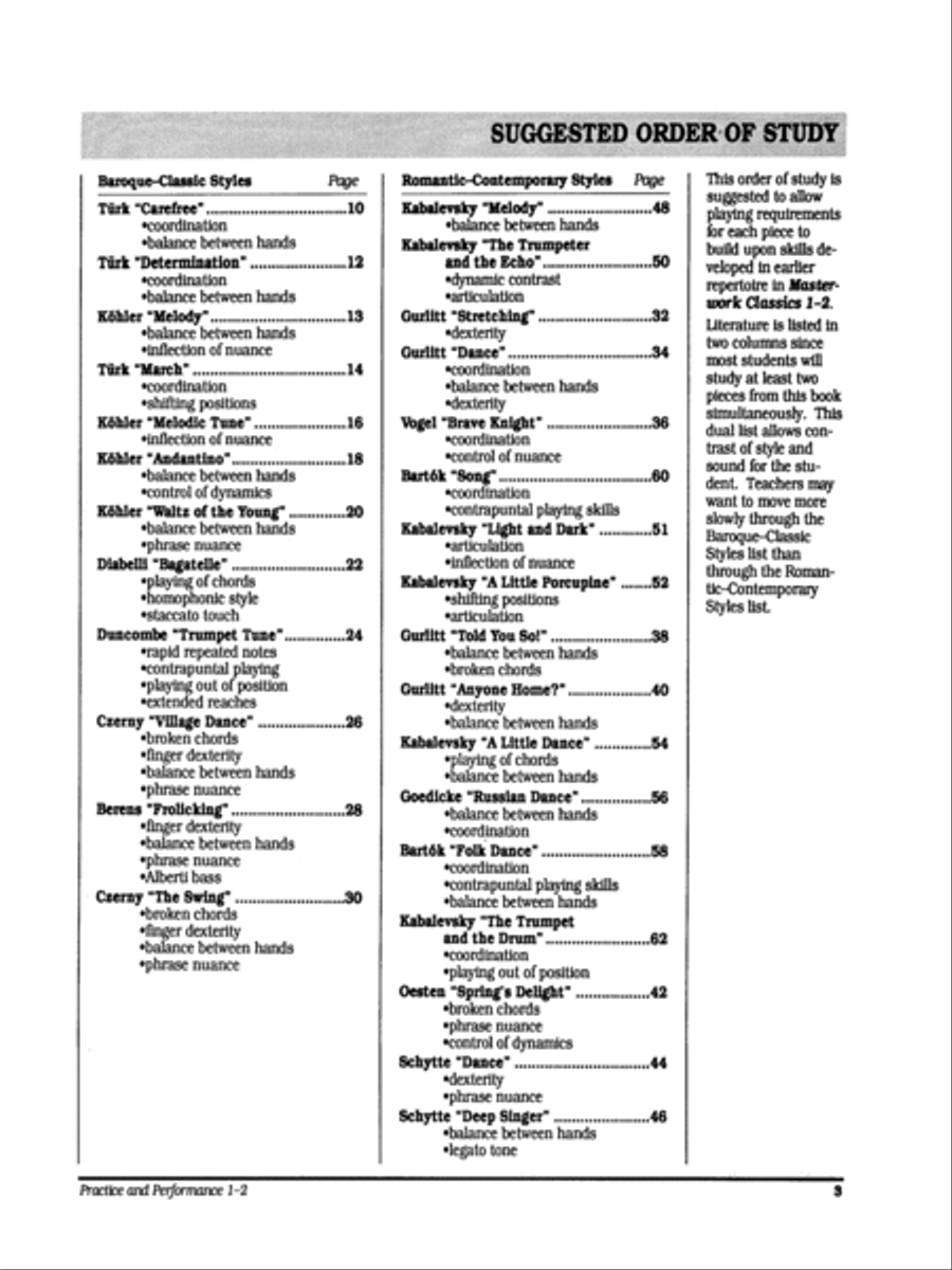 Masterwork Practice & Performance, Level 1-2 Easy Piano scores gallery preview page 3