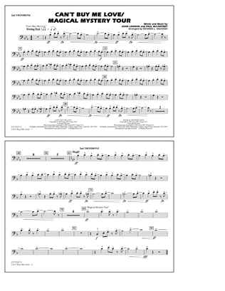 Can't Buy Me Love/Magical Mystery Tour (arr. Richard L. Saucedo) - 2nd Trombone