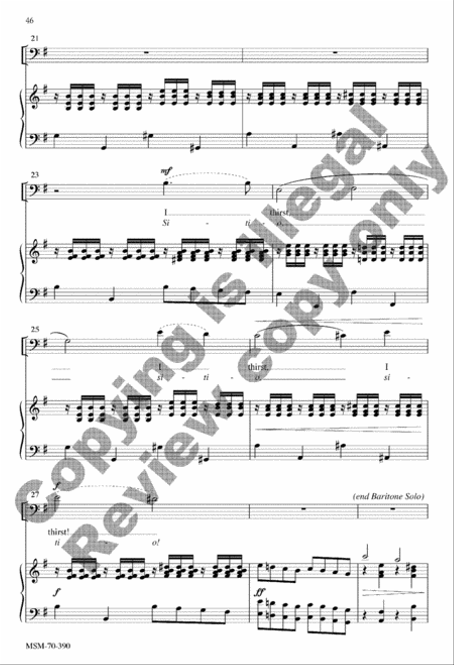 Seven Last Words Seven Last Words 4-Part scores gallery preview page 64