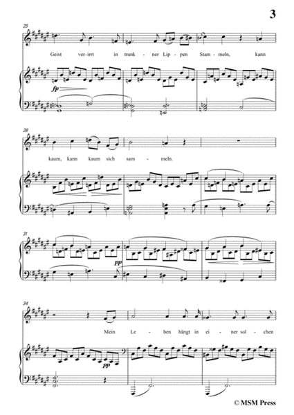 Schubert-Heimliches Lieben,Op.106 No.1,in F sharp Major,for Voice&Piano