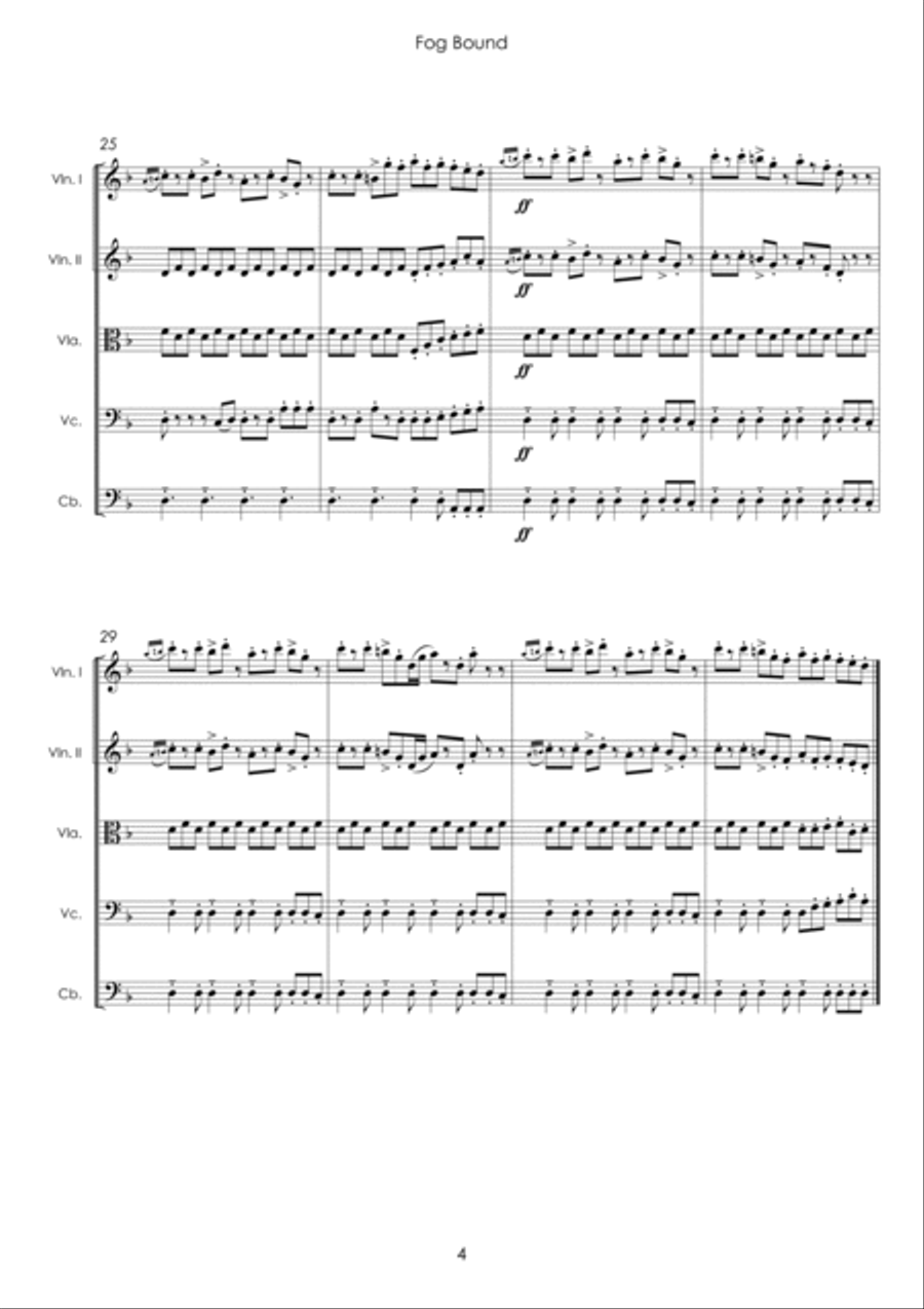 Fog Bound Cello scores gallery preview page 4