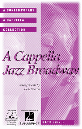 Book cover for A Cappella Jazz Broadway