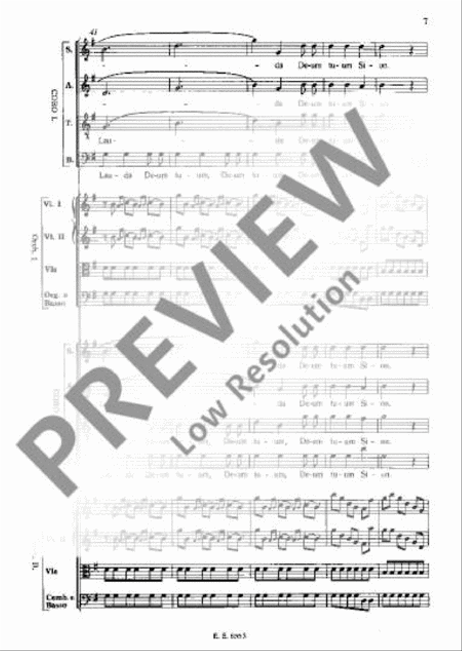 Lauda Jerusalem Choir scores gallery preview page 14
