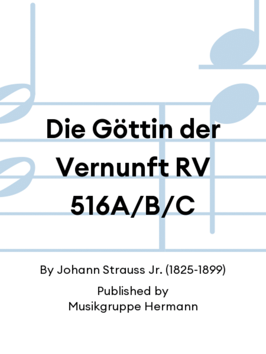 Die Göttin der Vernunft RV 516A/B/C Voice Solo scores gallery preview page 1