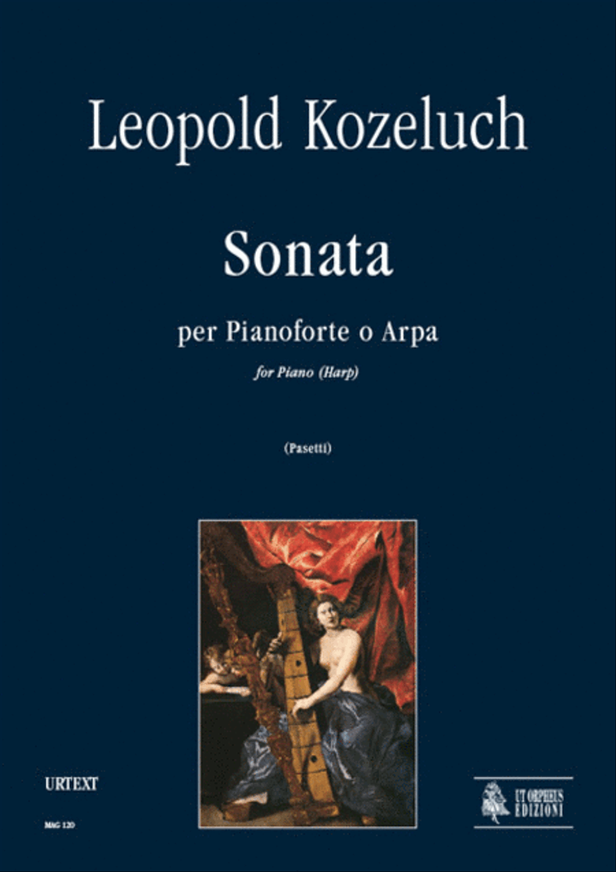 Sonata for Piano or Harp Harp scores gallery preview page 1