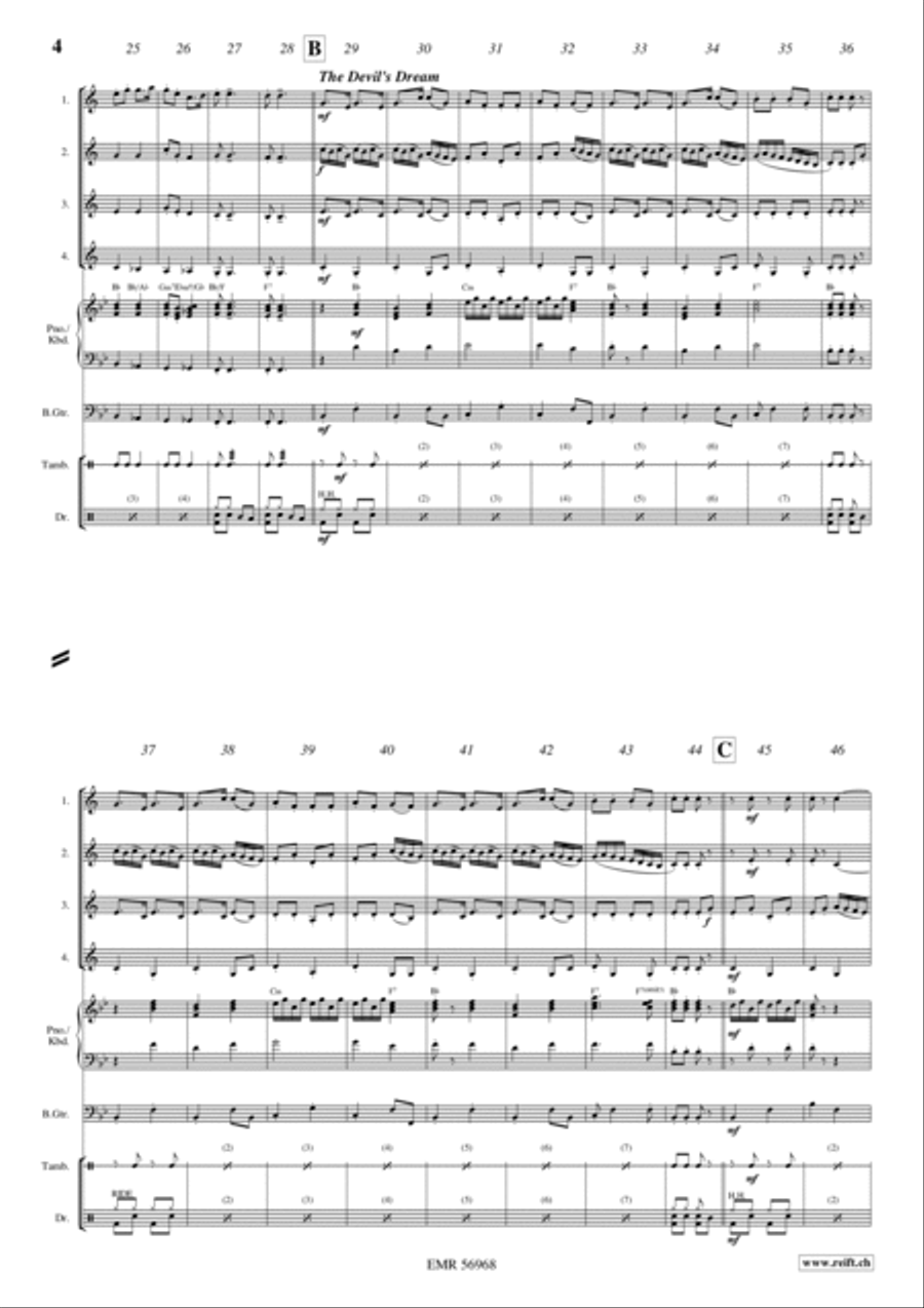 Western Medley Cornet scores gallery preview page 4