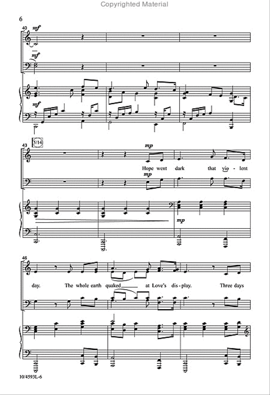 Mercy Tree 4-Part scores gallery preview page 6
