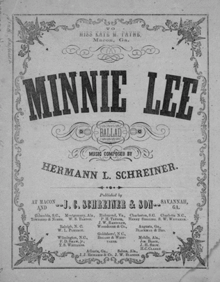 Minnie Lee. Ballad
