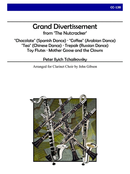 Grand Divertissement from The Nutcracker for Clarinet Choir image number null