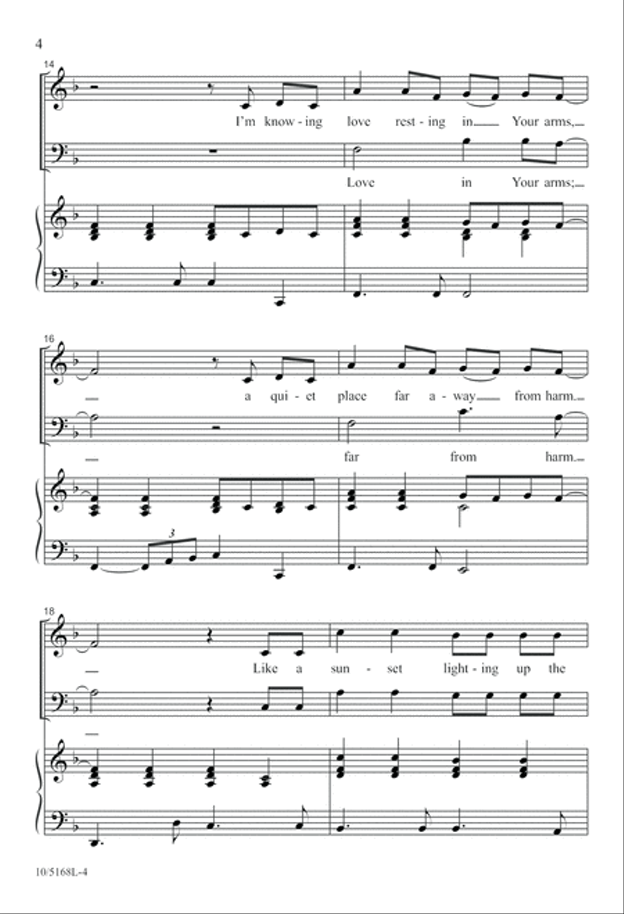 Resting in Your Arms 2-Part scores gallery preview page 4