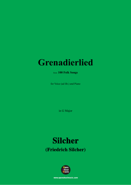 Silcher-Grenadierlied,for Voice(ad lib.) and Piano image number null